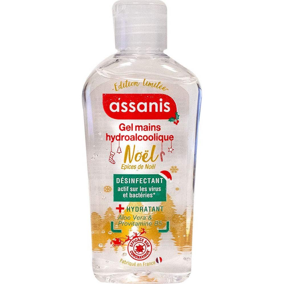 Assanis Gel Hydroalcoolique Épices Noël 250ml