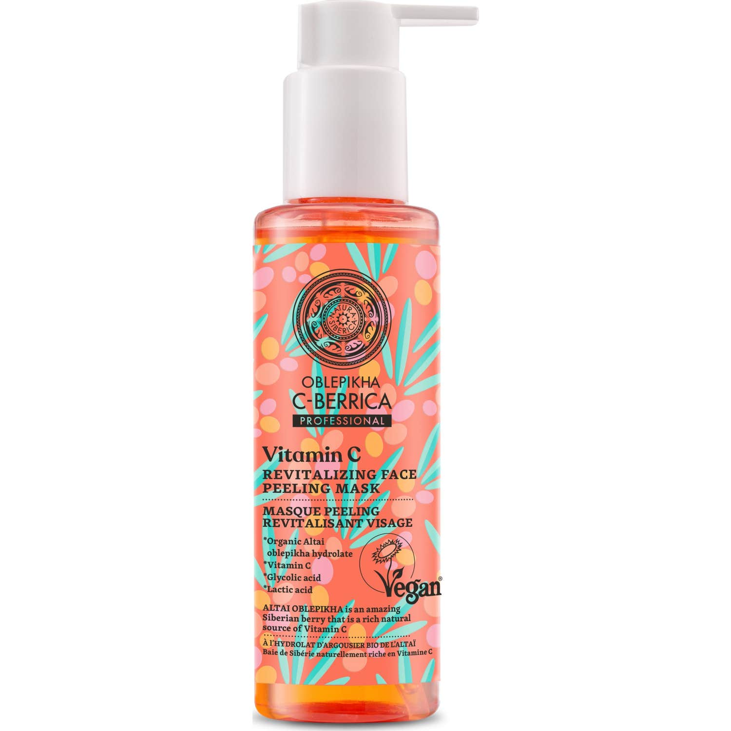 Natura Siberica Mascarilla Facial Exfoliante Revitalizante 150ml