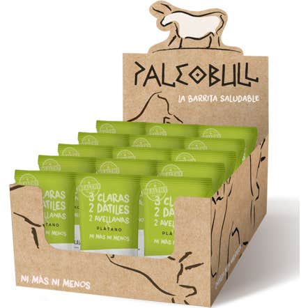 Paleobull Barrita Plátano 15x50g
