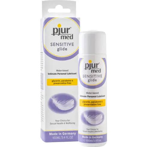 Pjur Med Sensitive Glide Lubricante Base de Agua 100ml