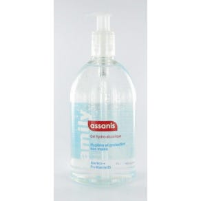 Assanis gel Antibacteriano para la Familia 500 ml