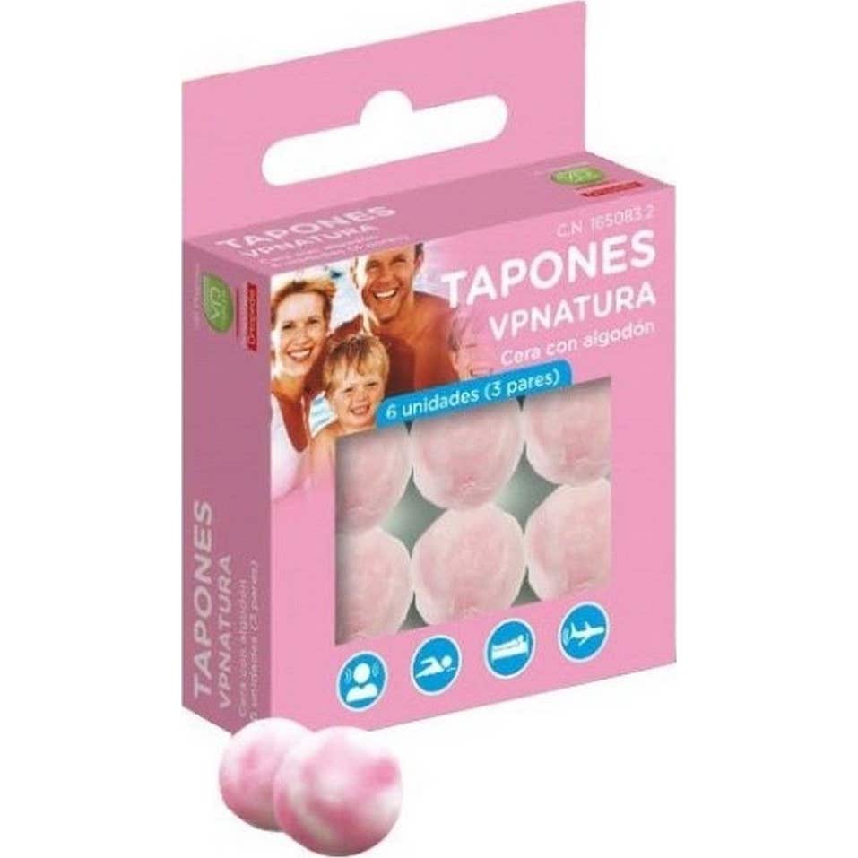 Vp Natura Tapones Oidos Cera Moldeable 3 Pares
