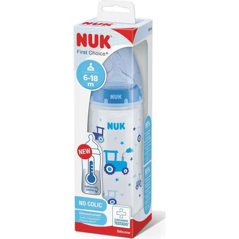 Nuk Biberón FC+ PP Silicona 6-18M 360ml