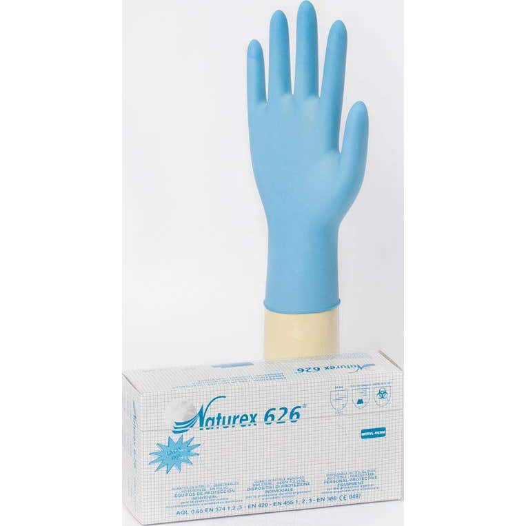 Naturex 626 Guantes Nitrilo Sin Polvo T S 100 uds
