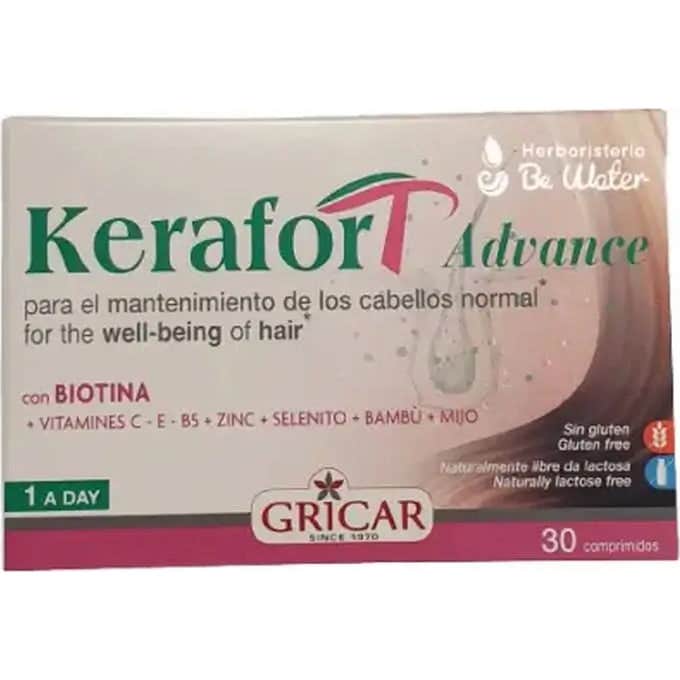 Gricar Hombre 5 X Kerafort Advance 30 Comprimidos - Imagen 2