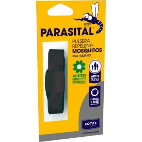 Zotal Parasital Pro Pulsera Repelente de Mosquitos 1ud