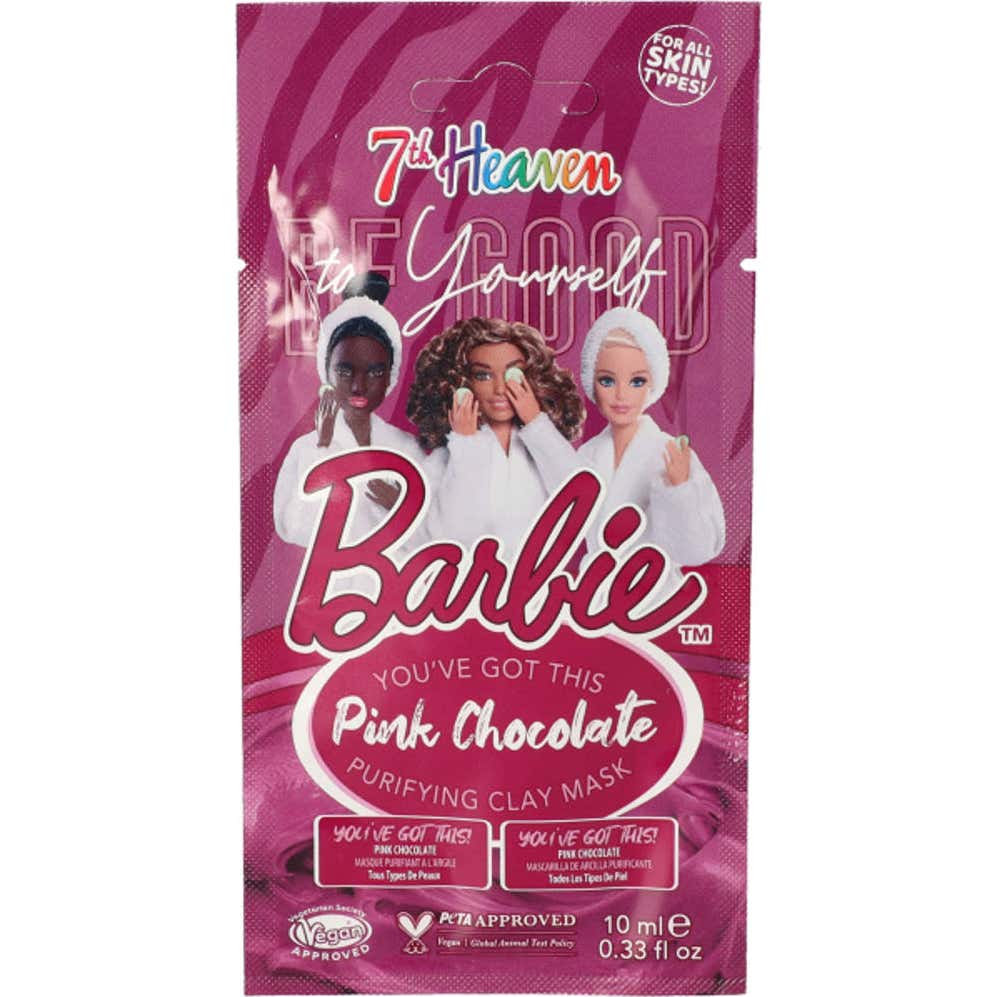 7th Heaven Barbie Pink Chocolate Clay Mask 10ml