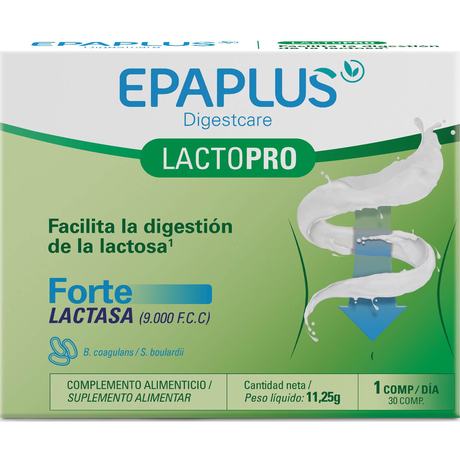 Epaplus Digestcare Lactopro 30 comprimidos