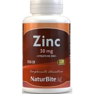 Naturbite Zinc Citrate 30 Mg 120 Caps