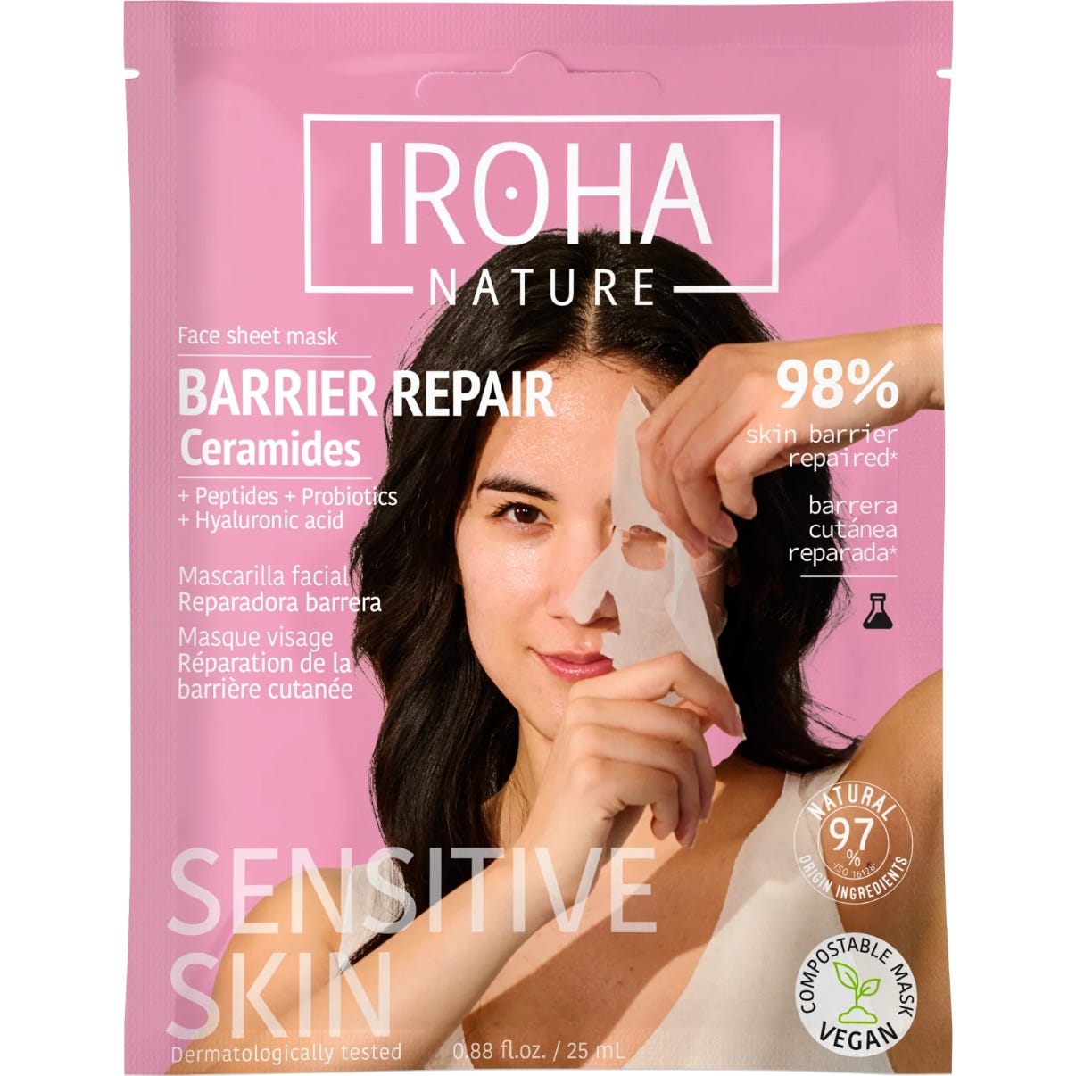 Iroha Nature Sensitive Skin Barrier Repair Mask 25 ml