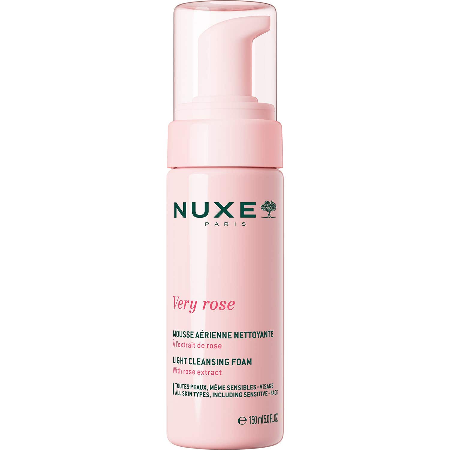 Nuxe Very Rose Espuma Suave Limpiadora 150ml