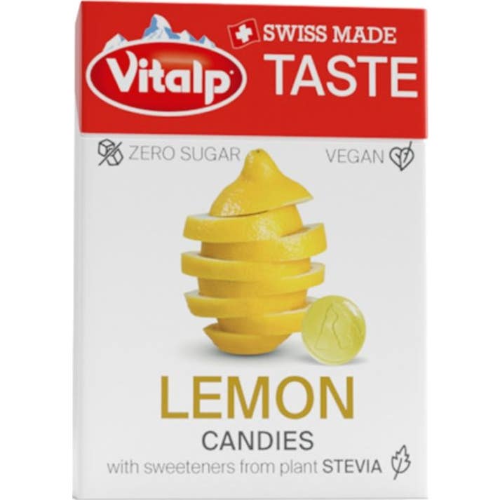Vitalp Caramelos Sin Azúcar Limón Bio 25g