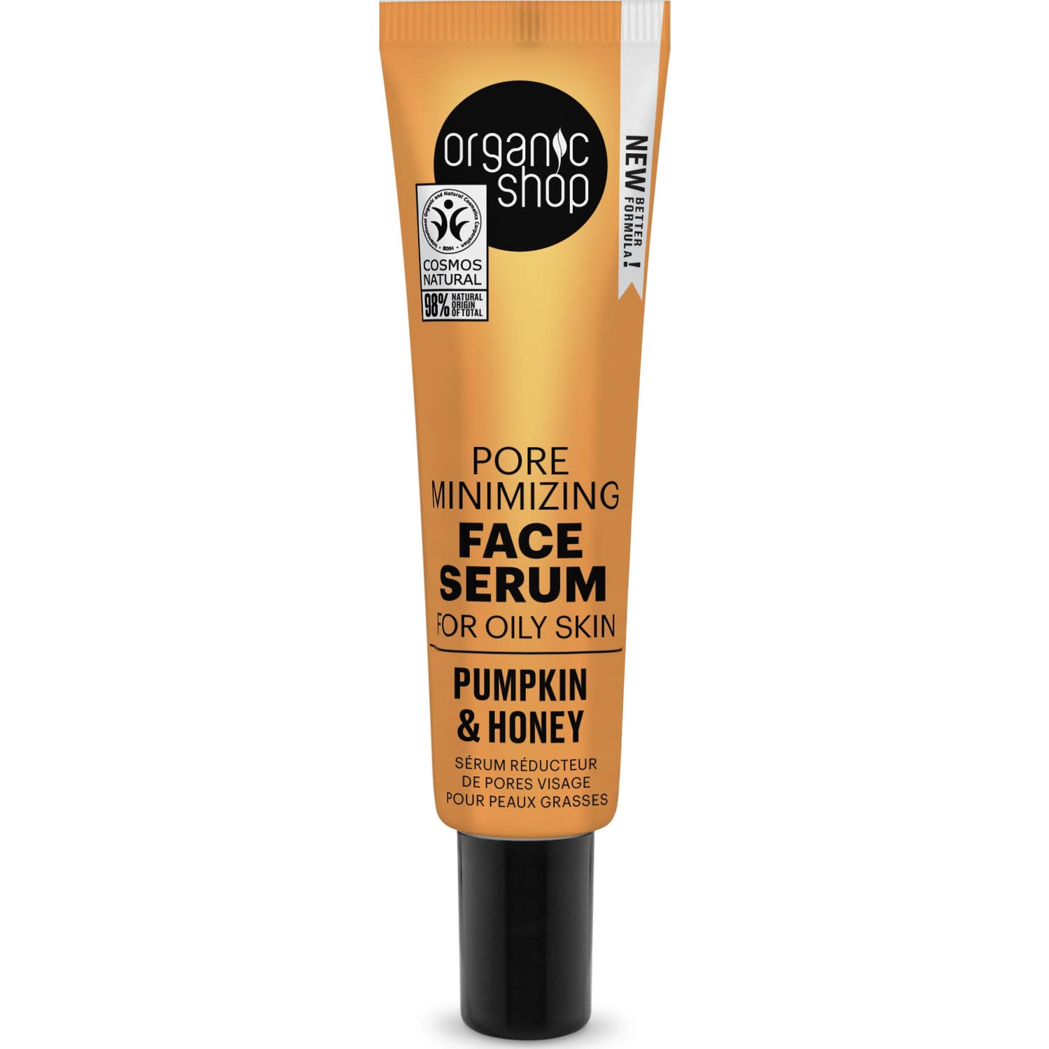 Organic Shop Pore Minimizing Face Sérum For Oily Skin Pumpkin & Honey 30ml