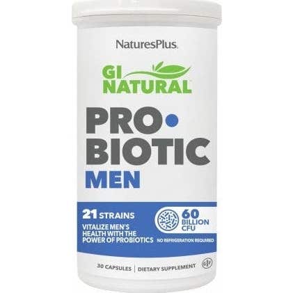 NaturesPlus GI Natural Probiotic Men 30 caps