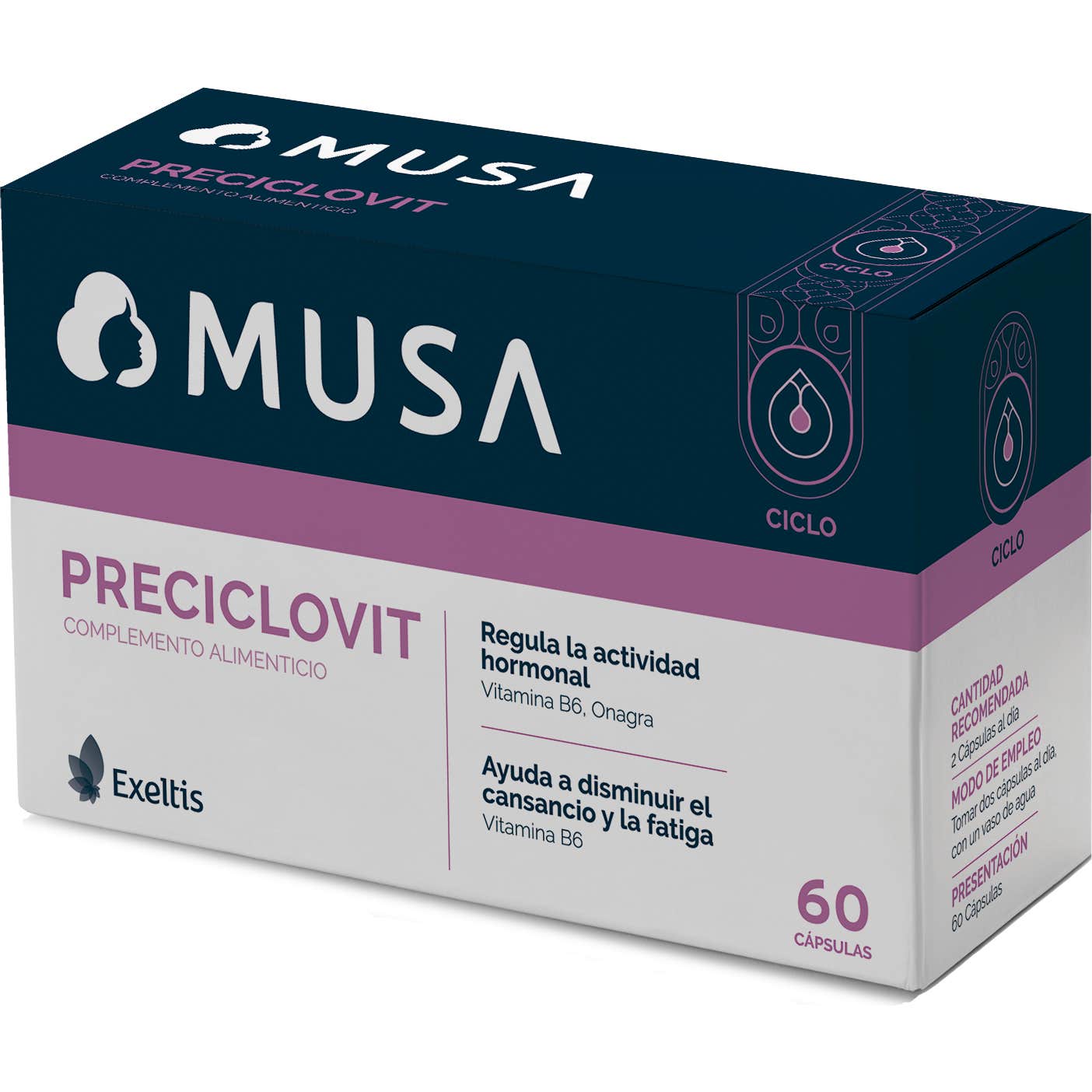 Musa Mujer Preciclovit 60Caps