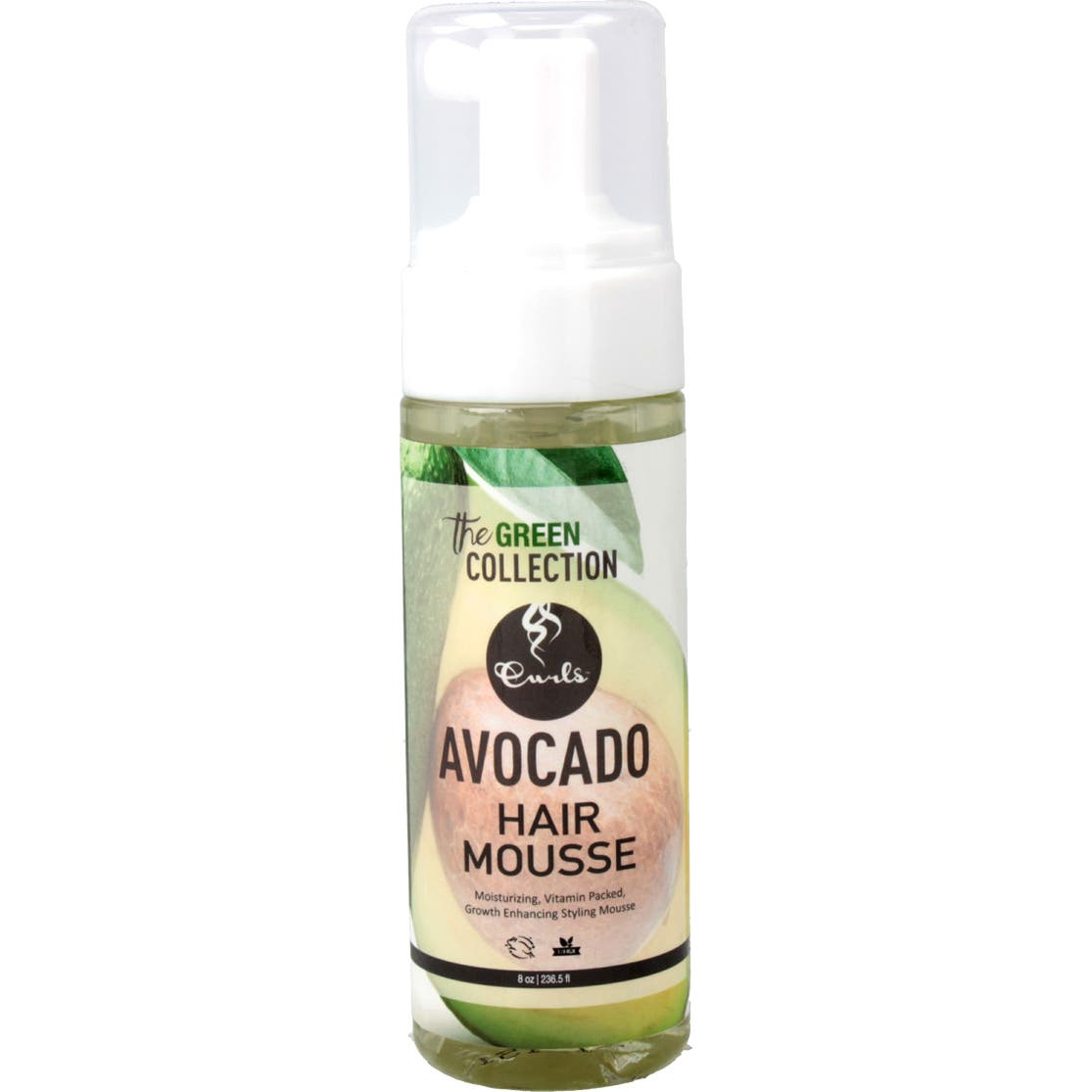 Curls The Green Collection Avocado Mousse Capilar 236ml
