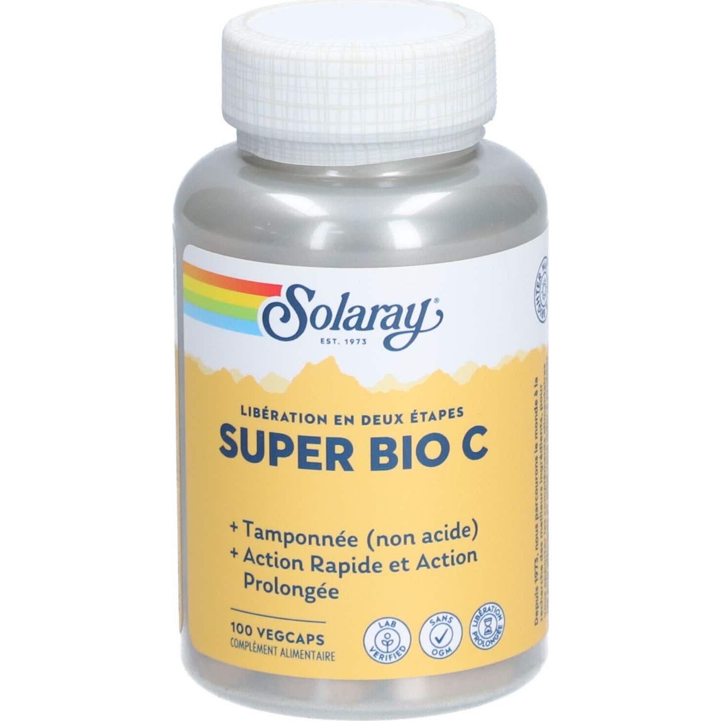 Solaray Super Bio C 100 Cápsulas