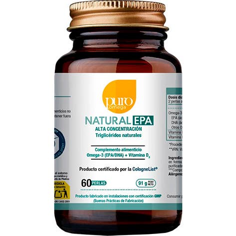 Puro Omega Natural Epa Máxima Absorción 60 Perlas - Imagen 3