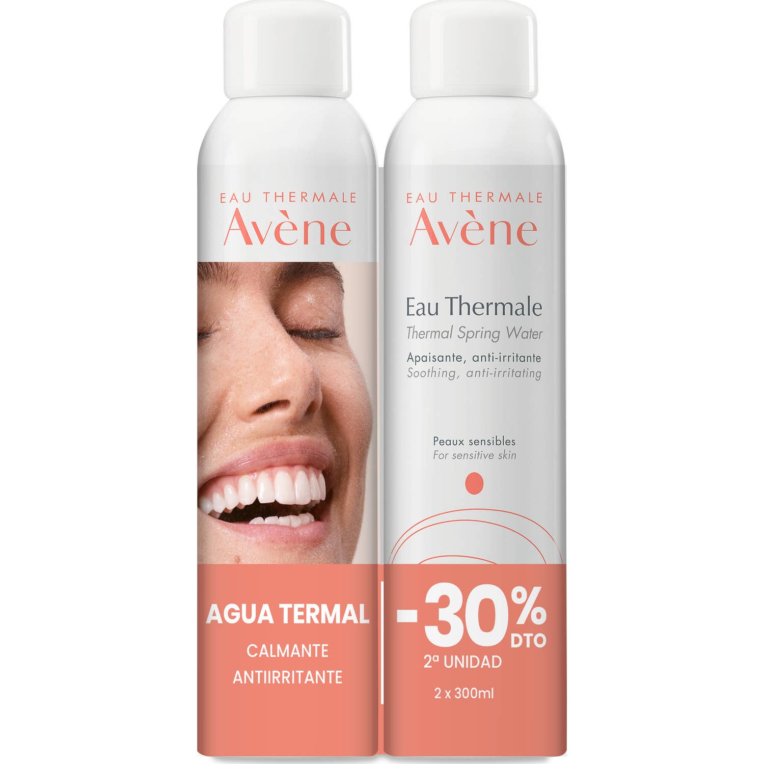 Avene Agua Termal 2x300ml