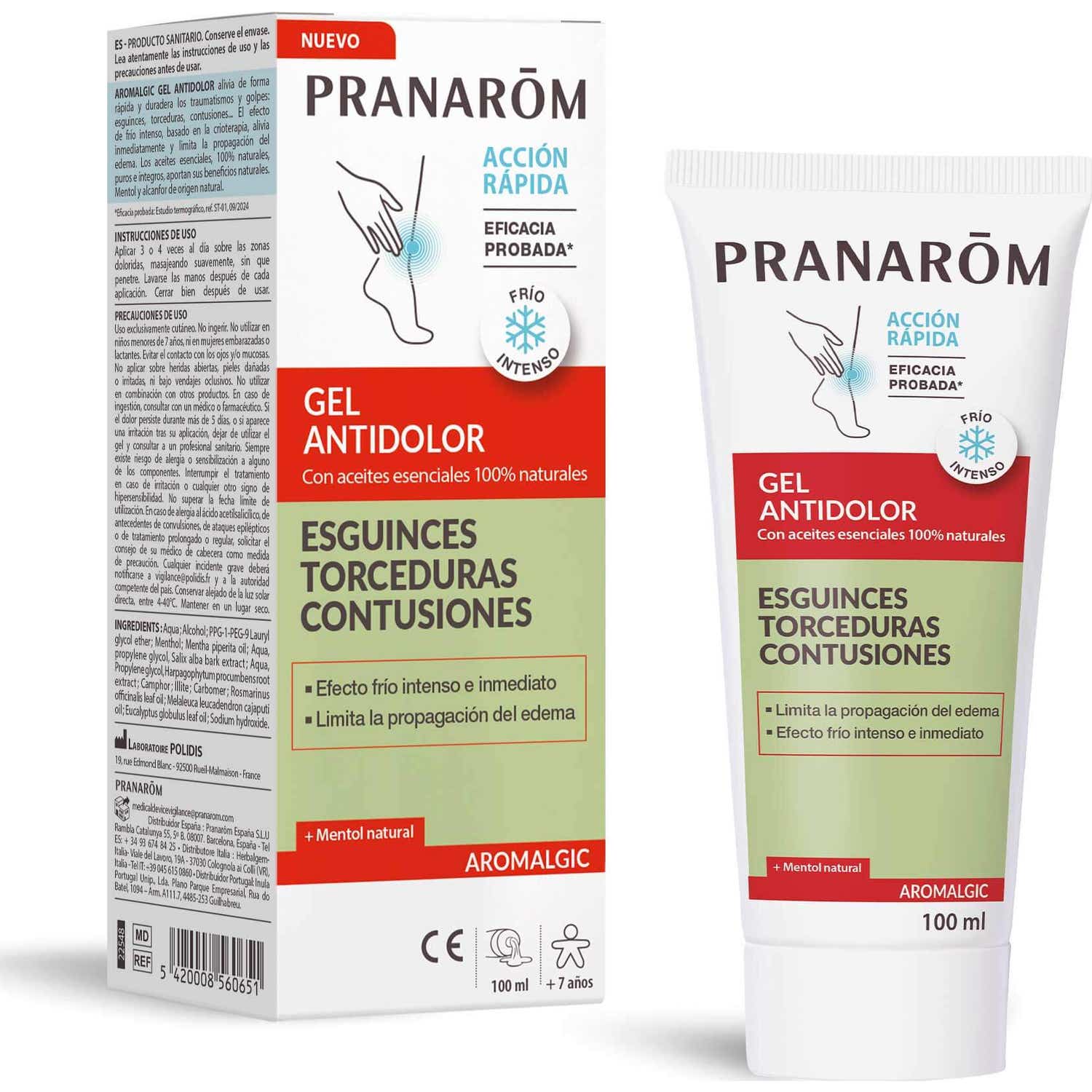 Pranarôm Aromalgic Gel Frío Antidolor 100ml