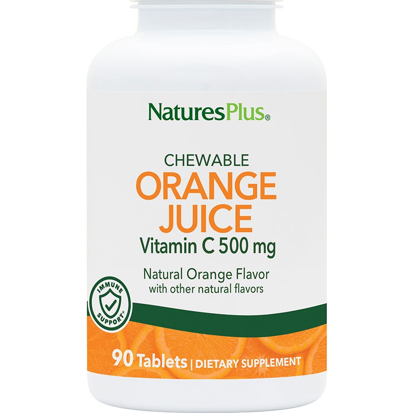 'Nature''s Plus Orange Juice Vitamina C 90comp'