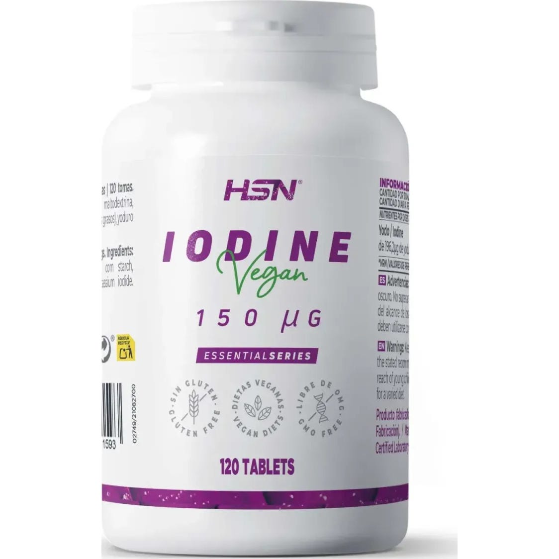 HSN Yodo 150mcg 120comp