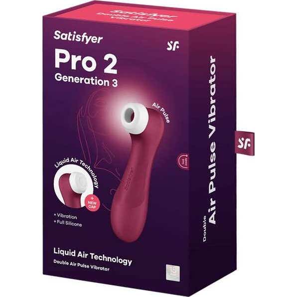 Satisfyer Pro 2 Generation 3 Liquid Air Technology 1ud