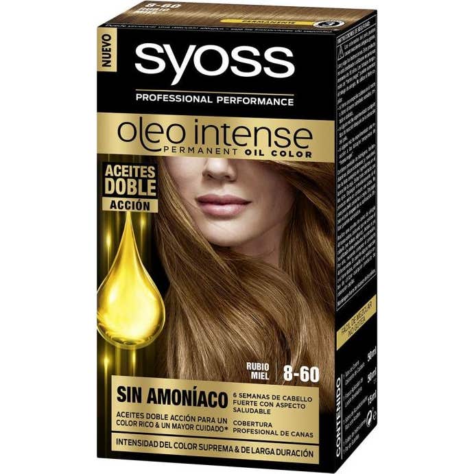 Syoss Oleo Intense Permanent Oil Color Rubio Miel 8-60 50 ml