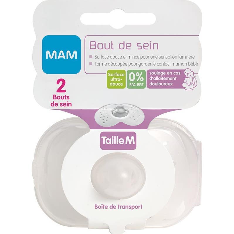 Mam Copas de Silicona Seno Talla M 2uds