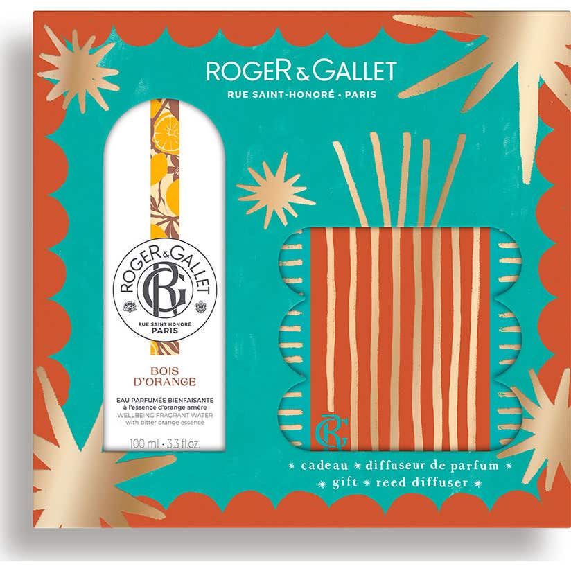 'Roger & Gallet Bois d''Orange Cofre Agua Perfumada + Difusor'