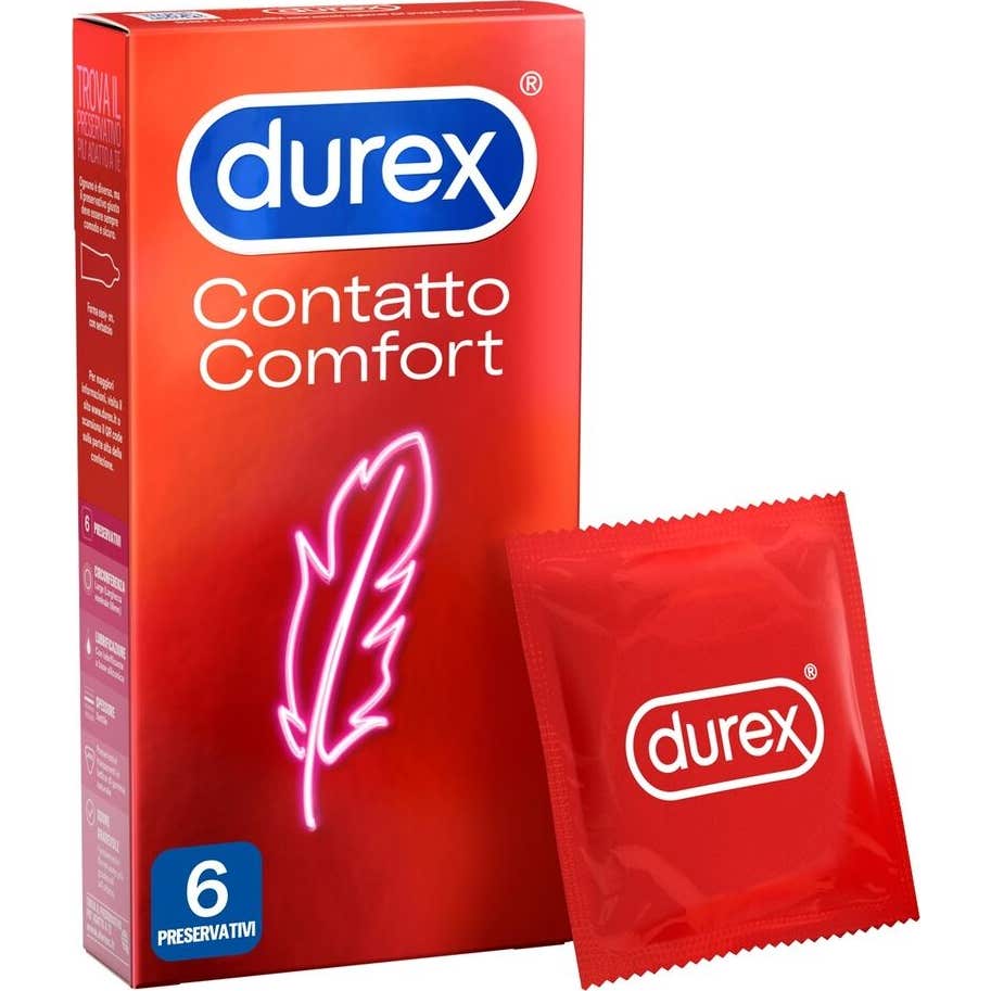 Durex Profilácticos Contacto Confort 6uds