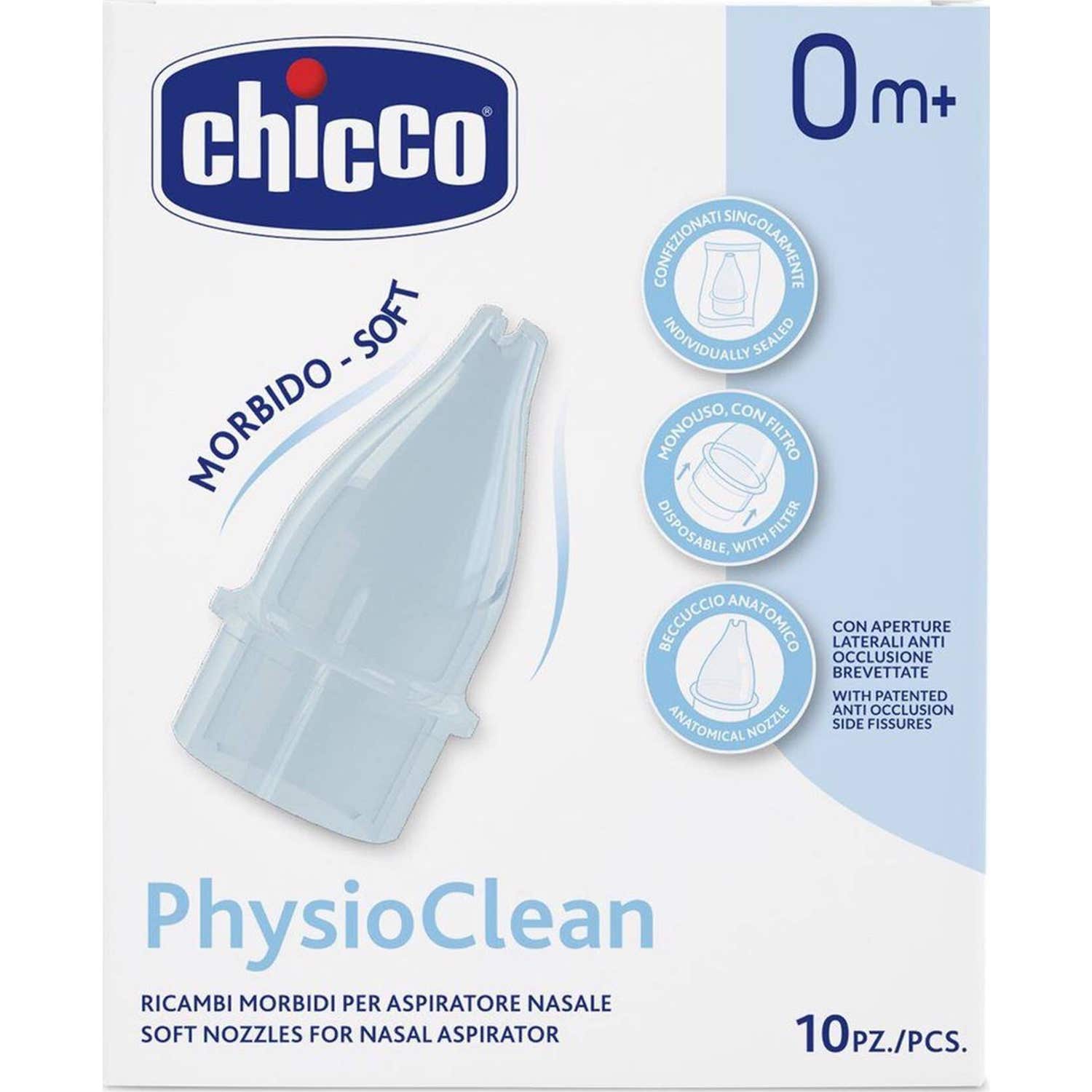 Chicco Recambios Aspirador Nasal Physioclean 10uds