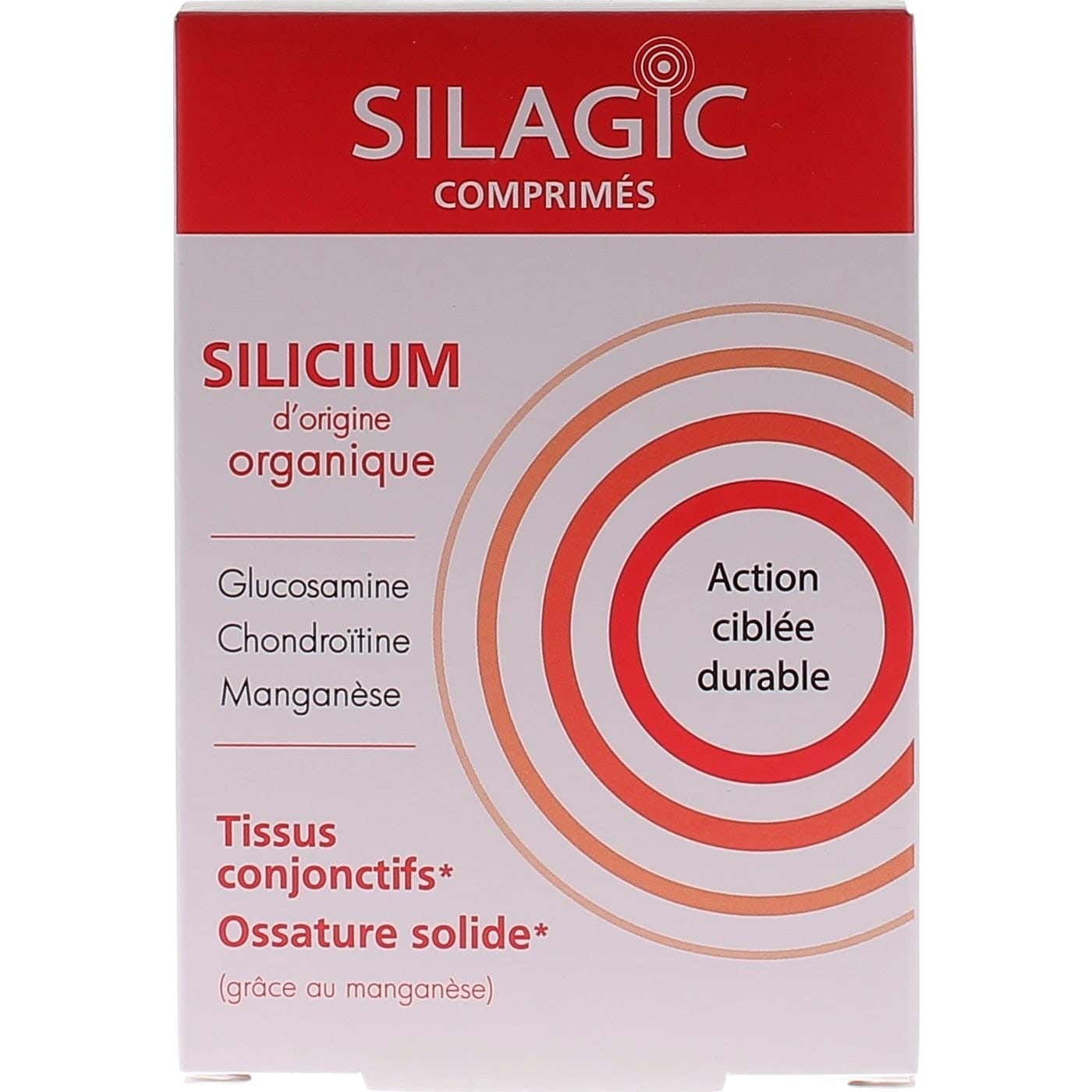 Silagic Silicio Glucosamina Condroitina 30comp