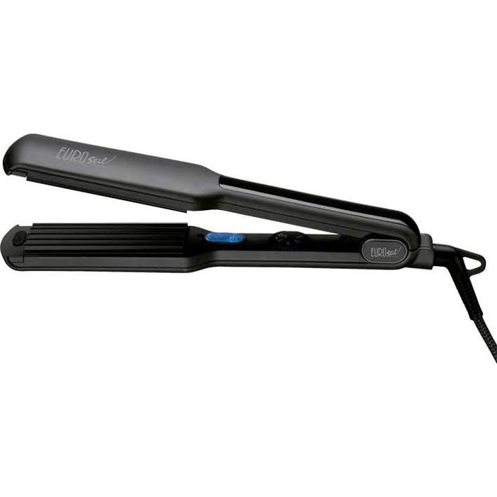 Eurostil Plancha de Frisar y Alisar Placas Intercambiables 1 ud
