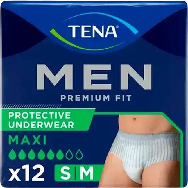 TENA Men Premium Fit Protective Underwear Talla M 12uds