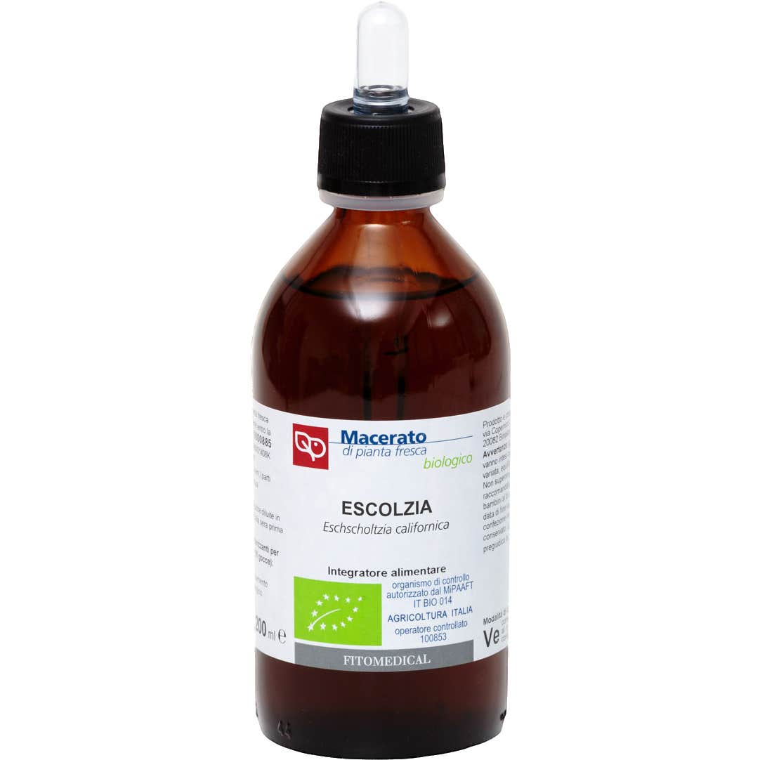 Fitomedical Escolzia Tintura Madre Bio 200ml