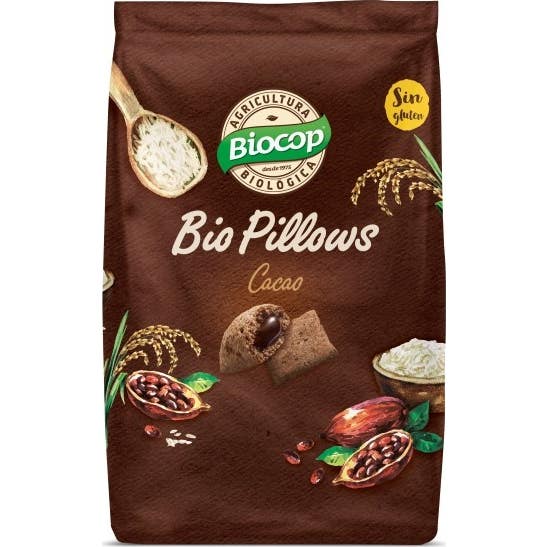 Biocop Biopillows Cacao Sin gluten 300 g