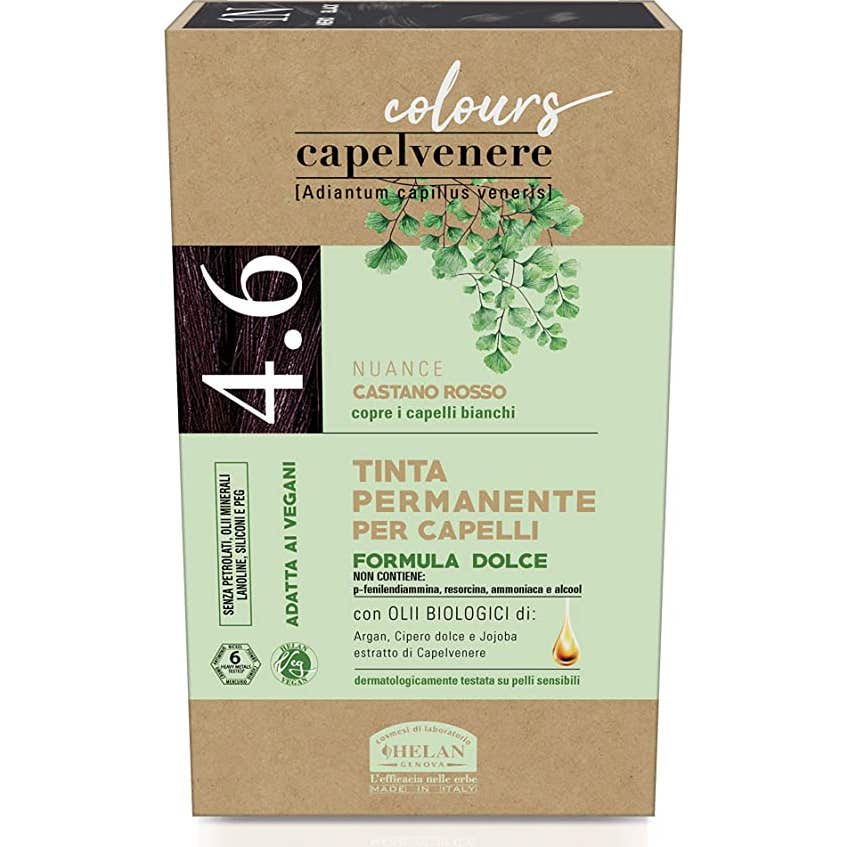 Helan Kit Capelvenere Tinte 4.6 Castaño Rojo