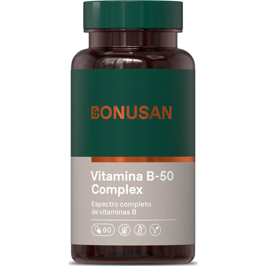 Bonusan Vitamina B-50 Complejo 60Caps