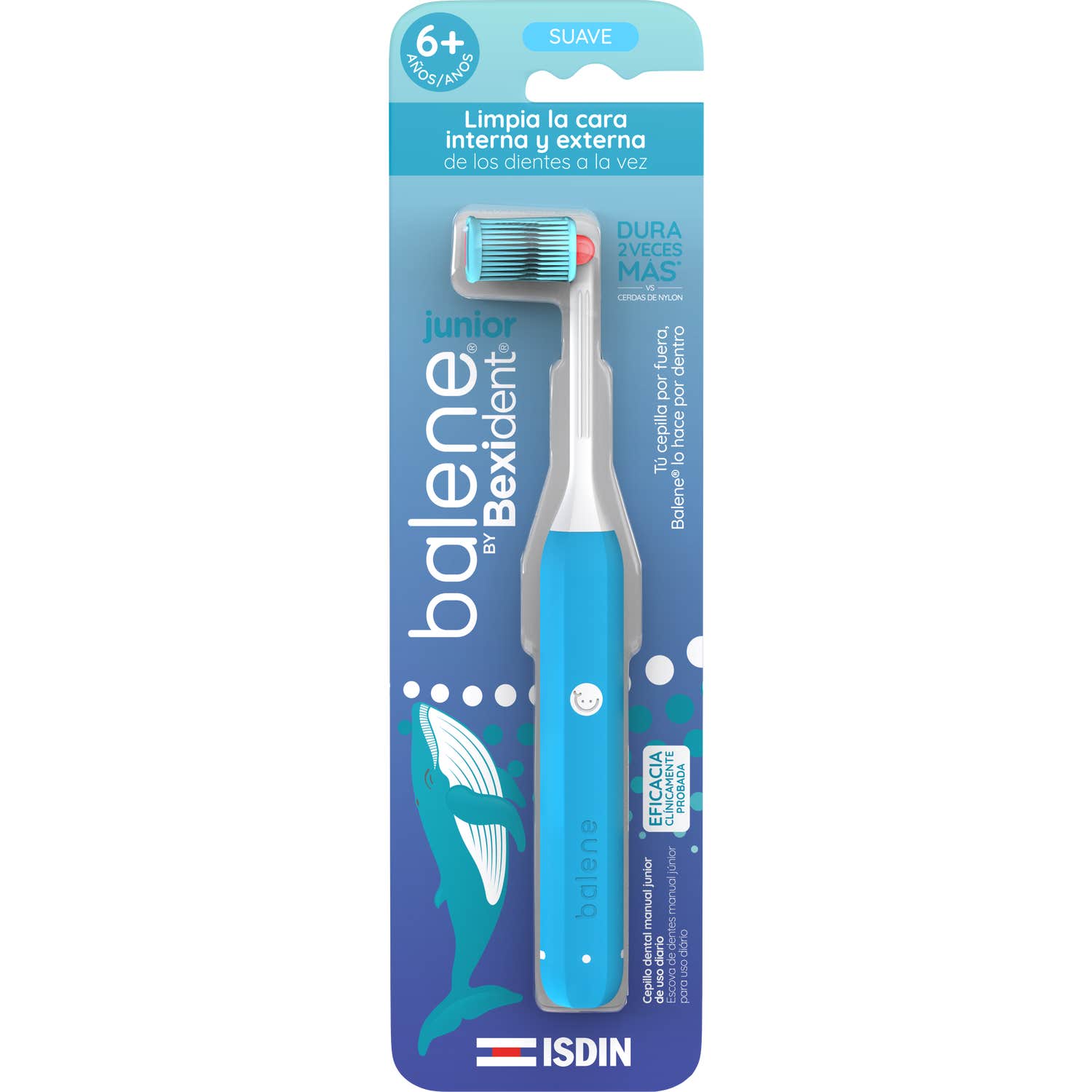 ISDIN Balene By Bexident Cepillo de Dientes Infantil Azul 1 ud
