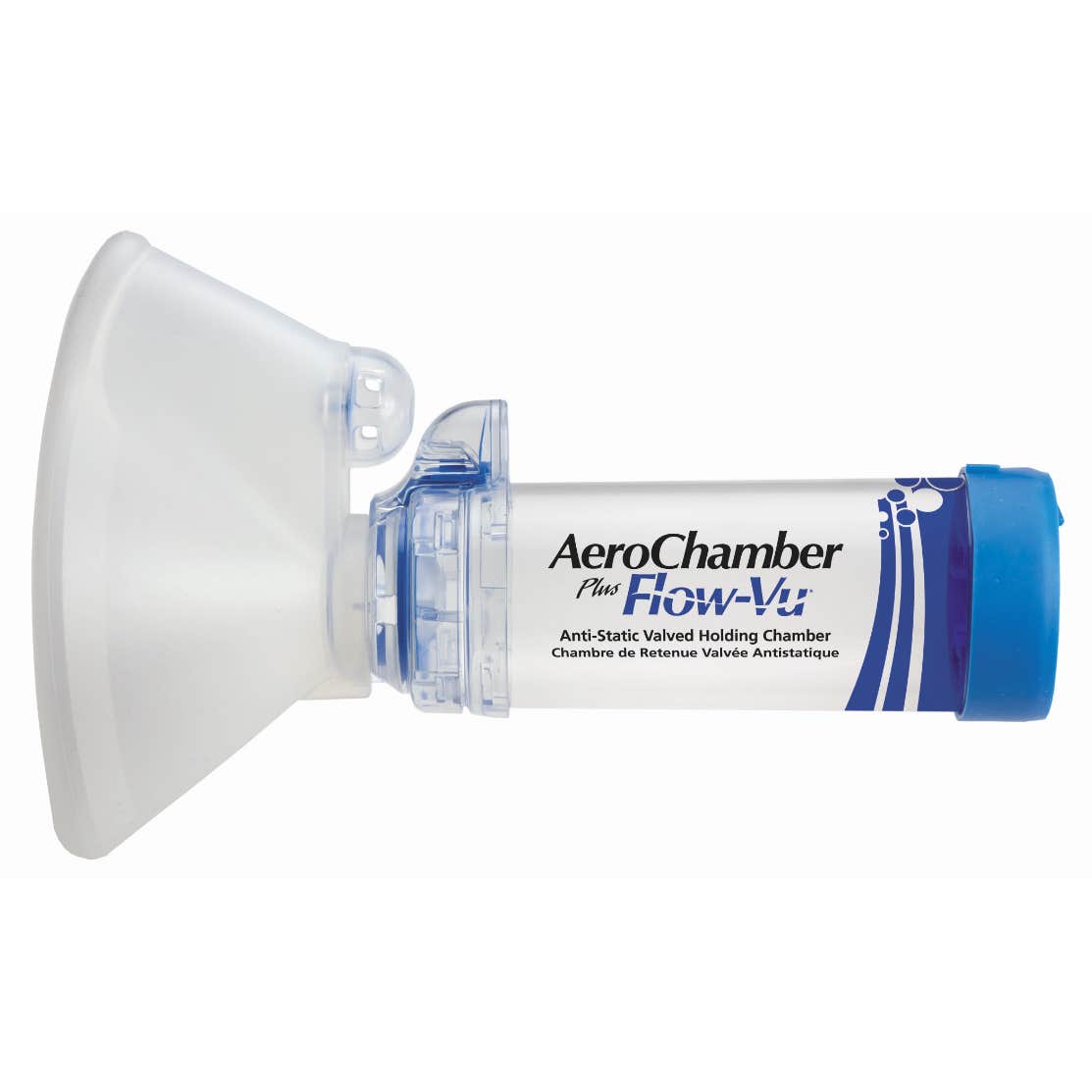Aerochamber Plus Flow-Vu Cámara de inhalación adulto 1ud