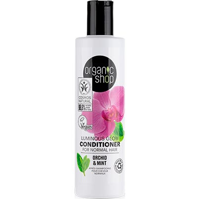 Organic Shop Acondicionador Cabello Normal Orquídea Menta 280 Ml