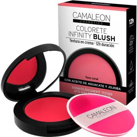 Camaleon Cosmetics Infinity Blush Coral en Crema 4 g