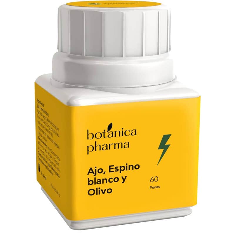 BotánicaPharma Ajo + Espino Blanco + Olivo 700mg 60 perlas
