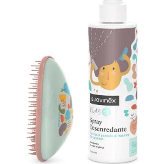 Suavinex Pack Kids Spray Desenredante + Cepillo