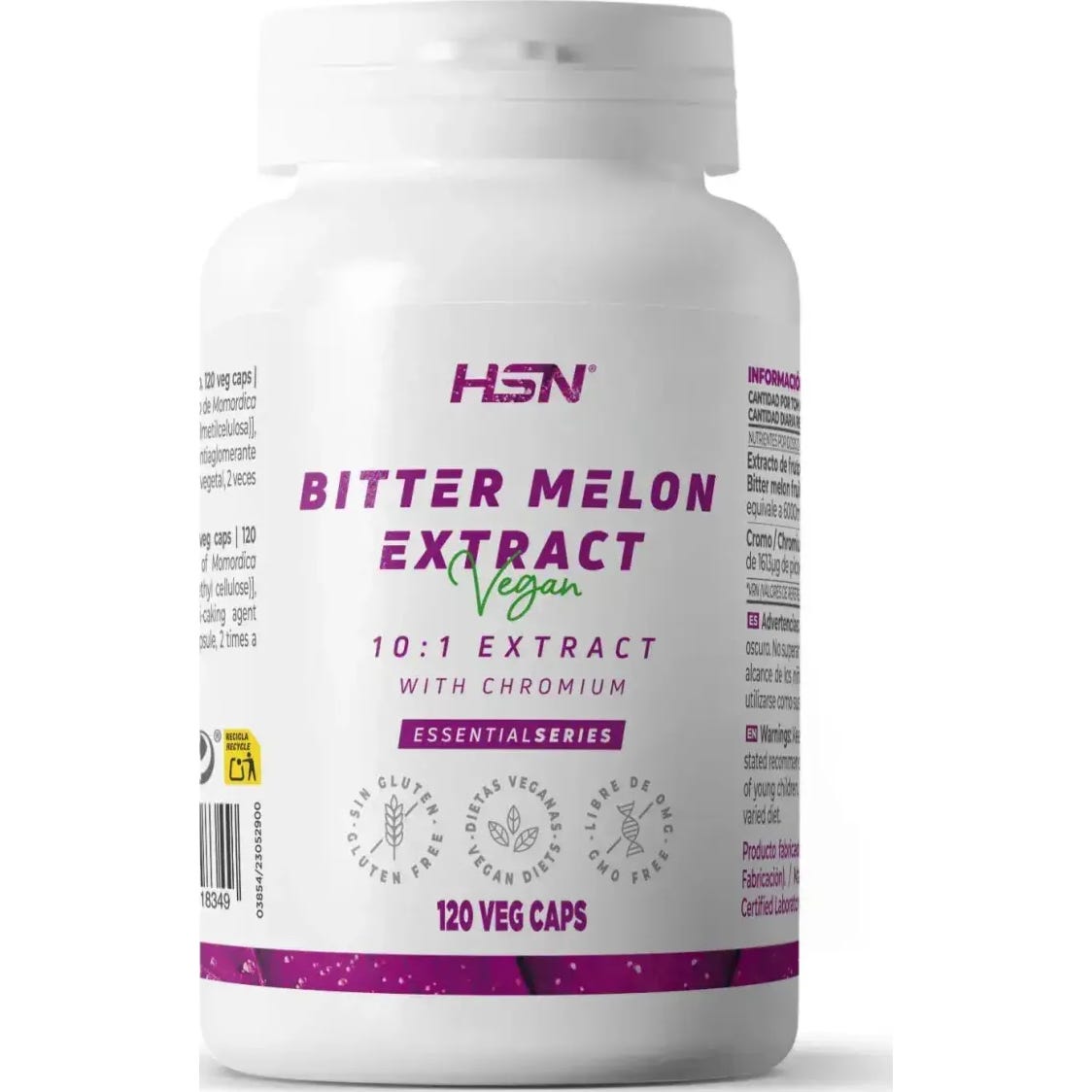 HSN Extracto de Melón Amargo 10:1 300mg 120vcaps | Natural Doctor