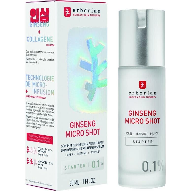 Erborian Ginseng Micro Shot Sérum Facial Starter 0,1% 30 ml