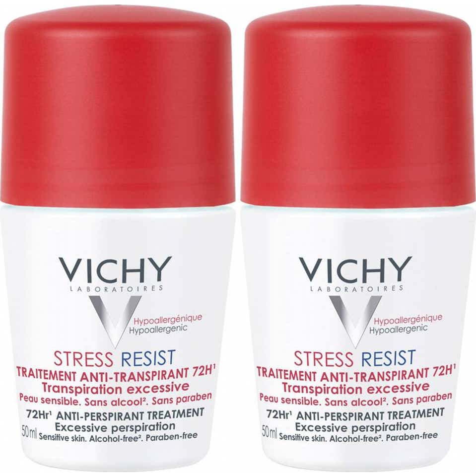 Vichy Stress Resist Tratamiento Antitranspirante 72h 2x50ml