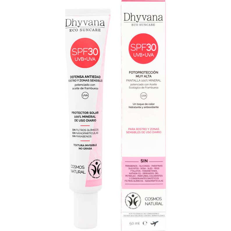 Dhyvana Protector Solar SPF30 Sun Mineral 50ml