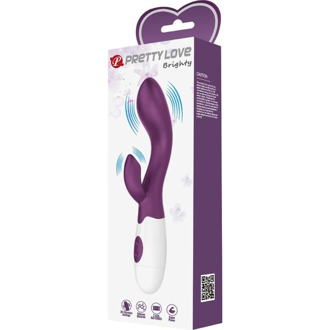Pretty Love Brighty Vibrador Punto G Morado 1ud